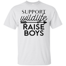 Support Wildlife Raise Boys T Shirts V1