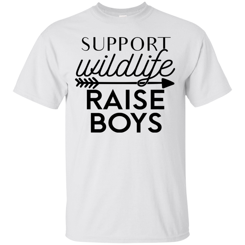Support Wildlife Raise Boys T Shirts V1