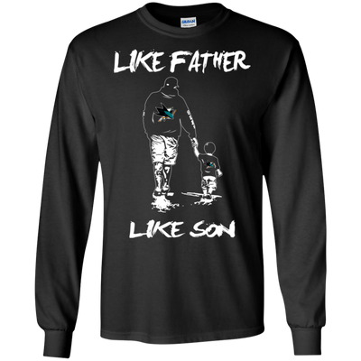 Happy Like Father Like Son San Jose Sharks T Shirts