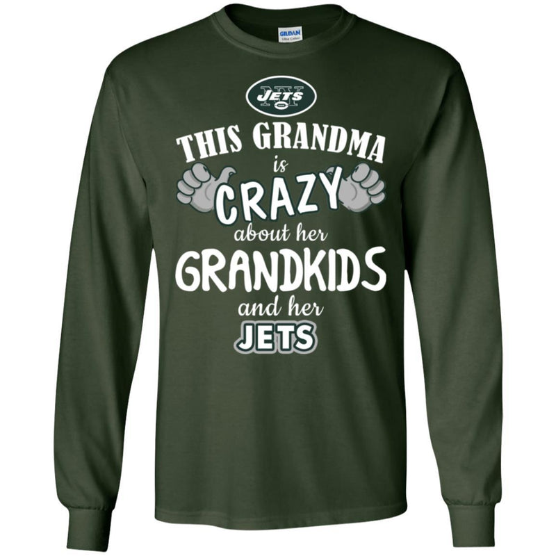 This Grandma Is Crazy About Her Grandkids And Her New York Jets T Shirt