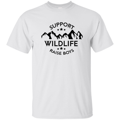 Support Wildlife Raise Boys T Shirts V2