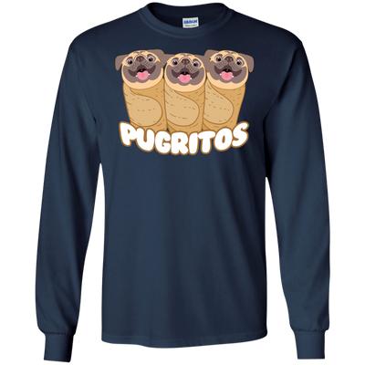 Pug - Pugritos T Shirts