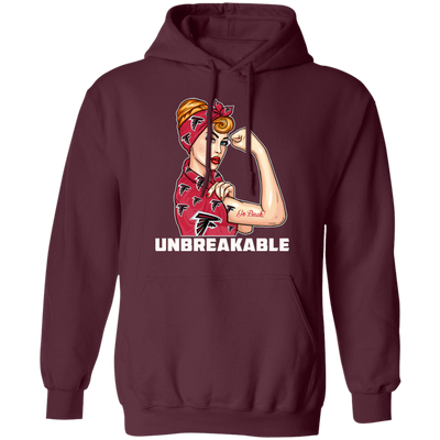 Beautiful Girl Unbreakable Go Atlanta Falcons T Shirt