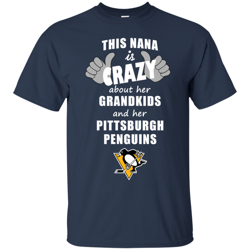This Nana Is Crazy About Her Grandkids And Her Pittsburgh Penguins T Shirts