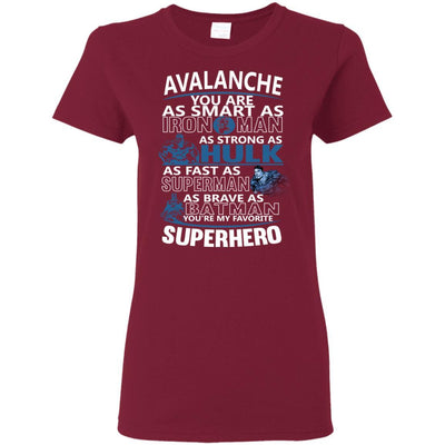 Colorado Avalanche You're My Favorite Super Hero T Shirts