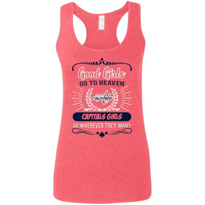 Good Girls Go To Heaven Washington Capitals Girls T Shirts