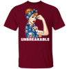 Beautiful Girl Unbreakable Go New York Islanders T Shirt