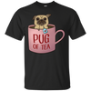 Pug Of Tea T Shirts