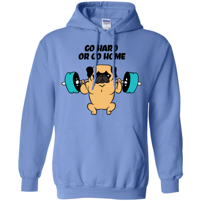 Pug - Go Hard Or Go Home T Shirts