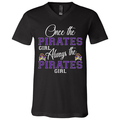 Always The East Carolina Pirates Girl T Shirts