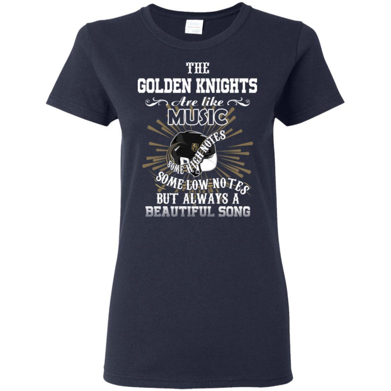 The Vegas Golden Knights Are Like Music T Shirt