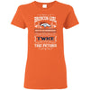 She Will Do It Twice And Take Pictures Denver Broncos T Shirt