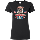 Happy Independence Day Pug T Shirts V2