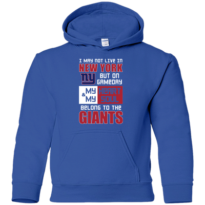 My Heart And My Soul Belong To The New York Giants T Shirts