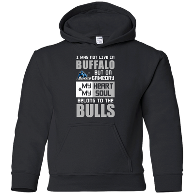 My Heart And My Soul Belong To The Buffalo Bulls T Shirts