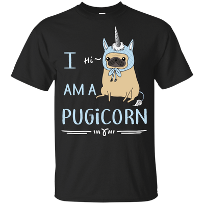 Perfect Beautiful Pug T Shirts - I Am A Pugicorn Gifts For Lovers