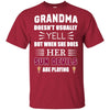 Grandma Doesn't Usually Yell Arizona State Sun Devils T Shirts