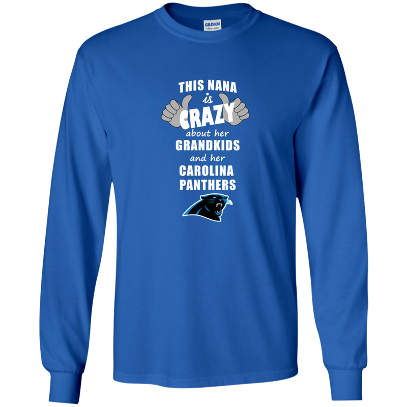This Nana Is Crazy About Her Grandkids And Her Carolina PanthersT Shirts