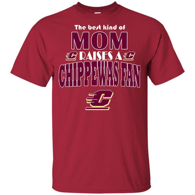 Best Kind Of Mom Raise A Fan Central Michigan Chippewas T Shirts