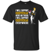 I Will Support Everywhere Central Michigan Chippewas T Shirts