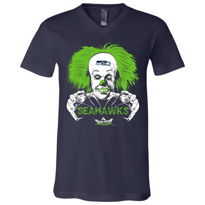 IT Horror Movies Seattle Seahawks T Shirts