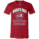 Amazing World's Best Dad Colorado Avalanche T Shirts