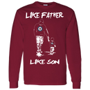 Happy Like Father Like Son Winnipeg Jets T Shirts