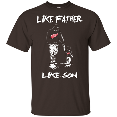 Happy Like Father Like Son Detroit Red Wings T Shirts