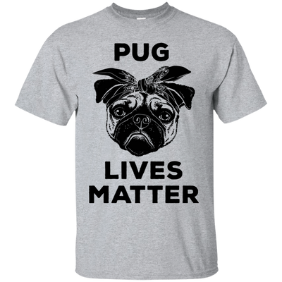 Pug Lives Matter Awesome T Shirts Funny Pug Lover Gift