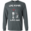 Happy Like Father Like Son SMU Mustangs T Shirts