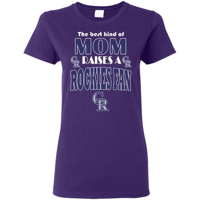 Best Kind Of Mom Raise A Fan Colorado Rockies T Shirts