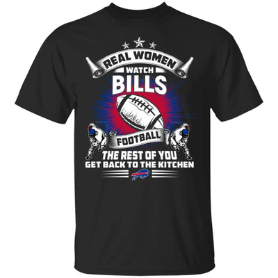 Funny Gift Real Women Watch Buffalo Bills T Shirt