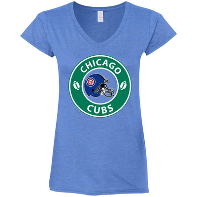 Starbucks Coffee Chicago Cubs T Shirts WNG
