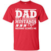 I Am A Dad And A Fan Nothing Scares Me SMU Mustangs T Shirt