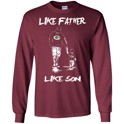 Happy Like Father Like Son Green Bay Packers T Shirts