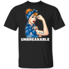 Beautiful Girl Unbreakable Go Los Angeles Dodgers T Shirt