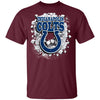 Colorful Earthquake Art Indianapolis Colts T Shirt