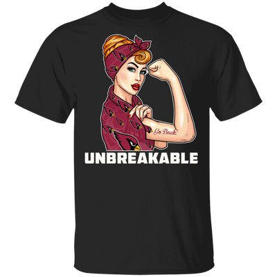 Beautiful Girl Unbreakable Go Arizona Cardinals T Shirt