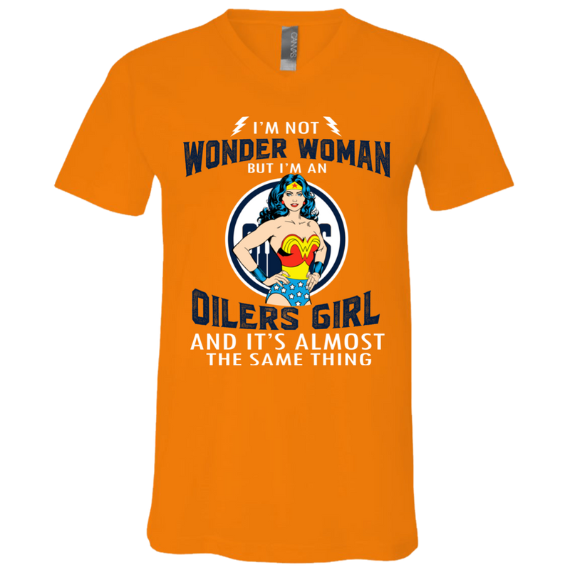 I'm Not Wonder Woman Edmonton Oilers T Shirts