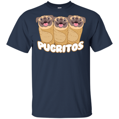 Pug - Pugritos T Shirts