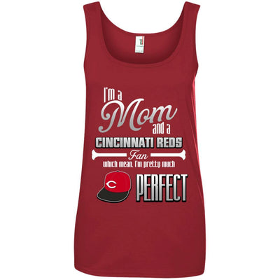 Cool Pretty Perfect Mom Fan Cincinnati Reds T Shirt