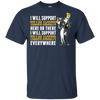 I Will Support Everywhere Georgia Tech Yellow Jackets T Shirts