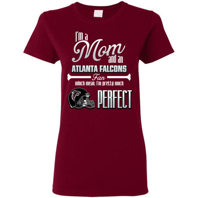 Cool Pretty Perfect Mom Fan Atlanta Falcons T Shirt