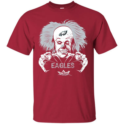 IT Horror Movies Philadelphia Eagles T Shirts