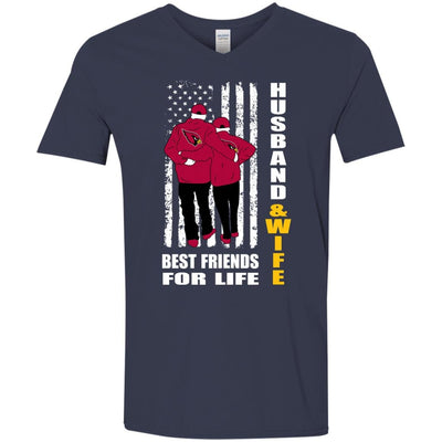 Husband And Wife Best Friends For Life Arizona Cardinals T Shirt - Best Funny Store