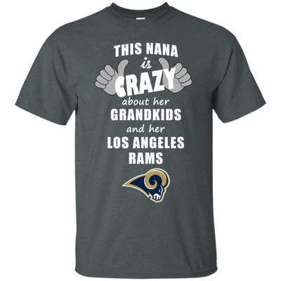 This Nana Is Crazy About Her Grandkids And Her Los Angeles Rams T Shirts