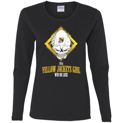 Georgia Tech Yellow Jackets Girl Win Or Lose T Shirts