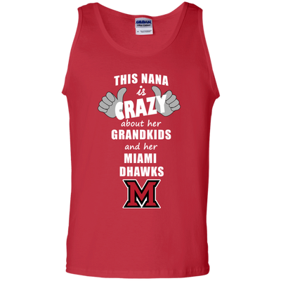 This Nana Is Crazy About Her Grandkids And Her Miami RedHawks T Shirts