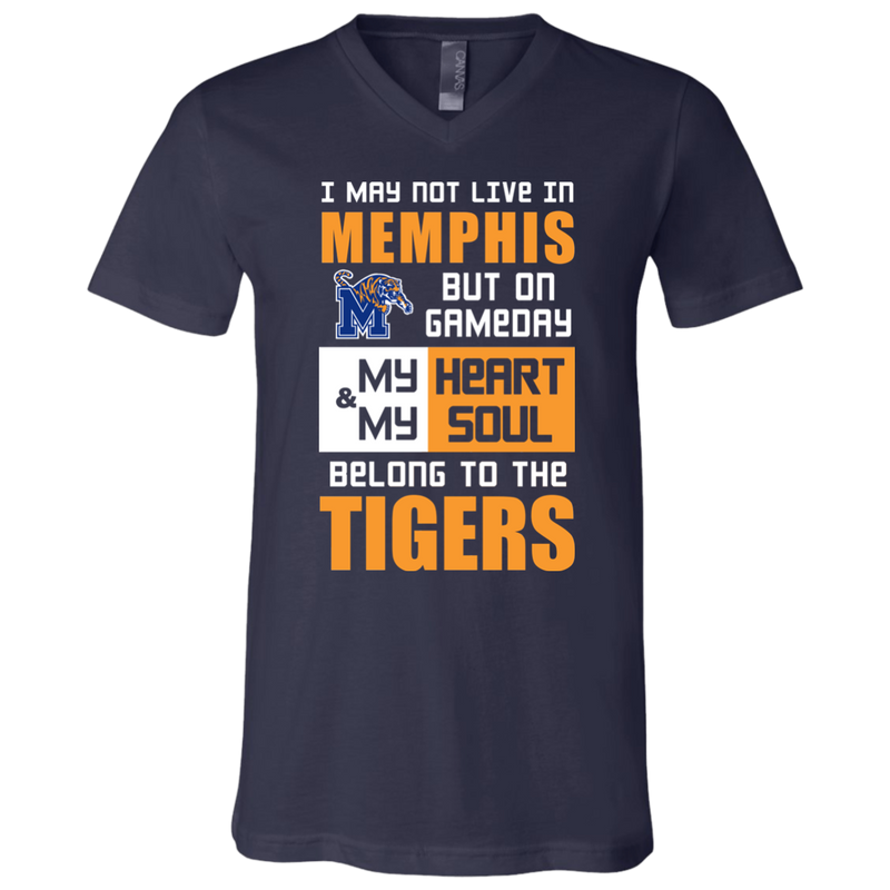 My Heart And My Soul Belong To The Memphis Tigers T Shirts