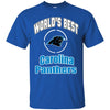 Amazing World's Best Dad Carolina Panthers T Shirts